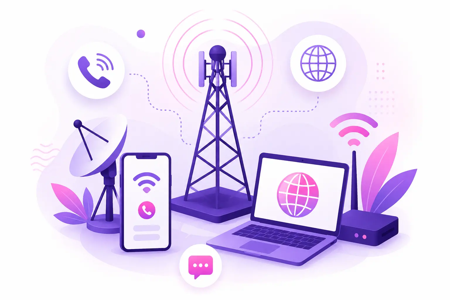 Usługi telekomunikacyjne bizqueen